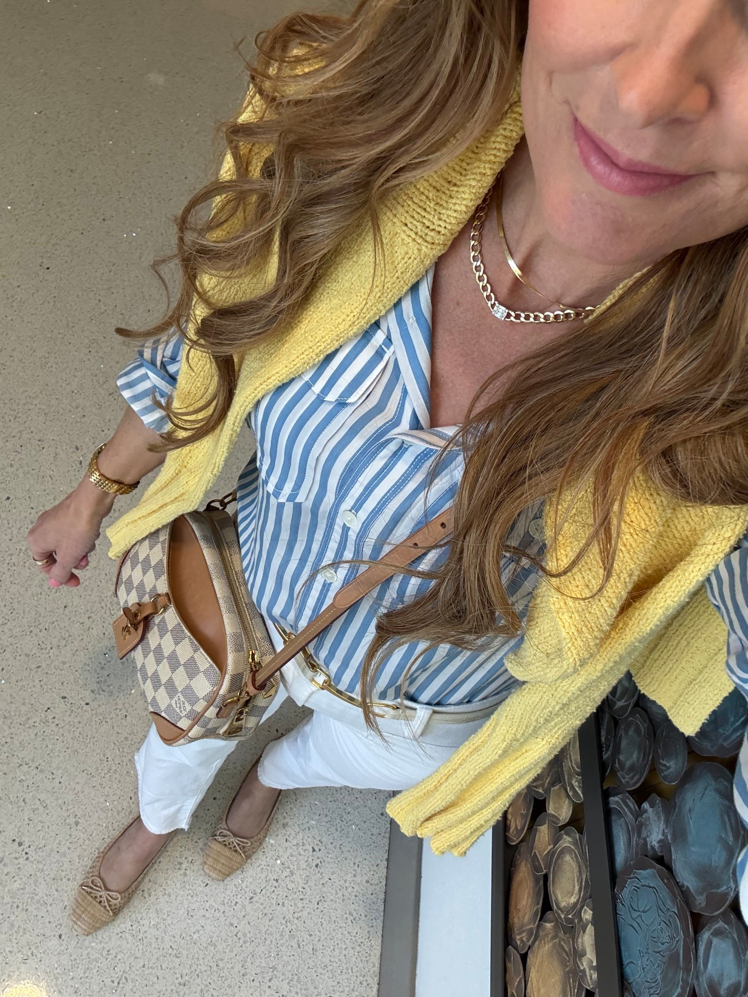 Monday OOTD💛🩵
Spring colors for warmer weather!!

#LTKSeasonal #LTKStyleTip #LTKOver40