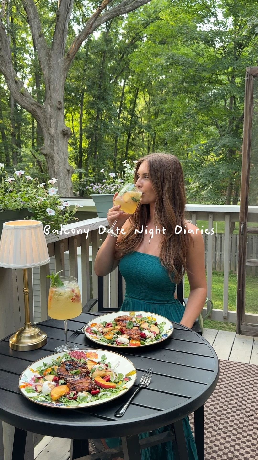 Balcony date night diaries 

#LTKHome #LTKSeasonal