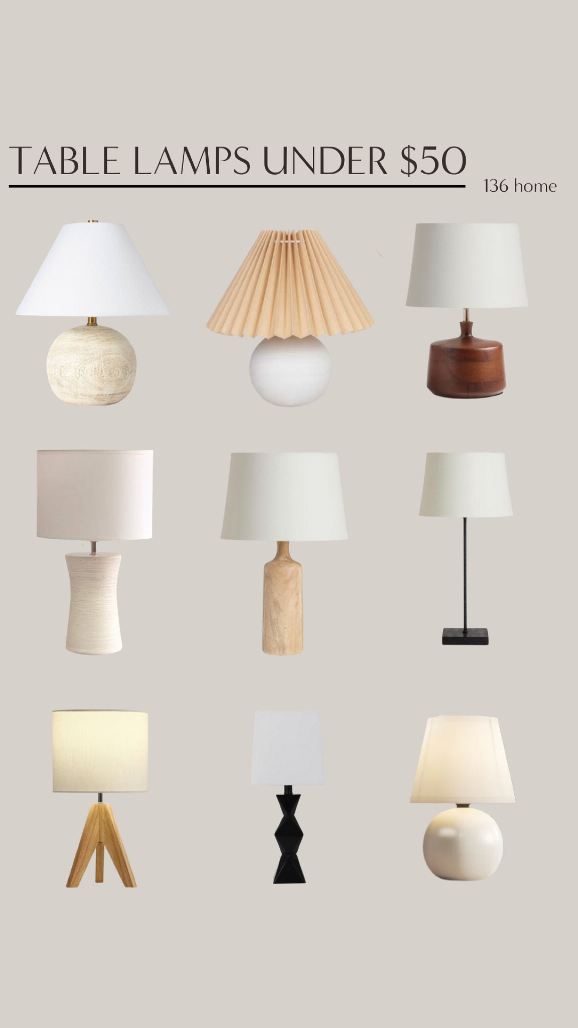 Table Lamps Under $50 #tablelamps #lamps #homedecor#decor

#LTKhome #LTKunder50 #LTKstyletip