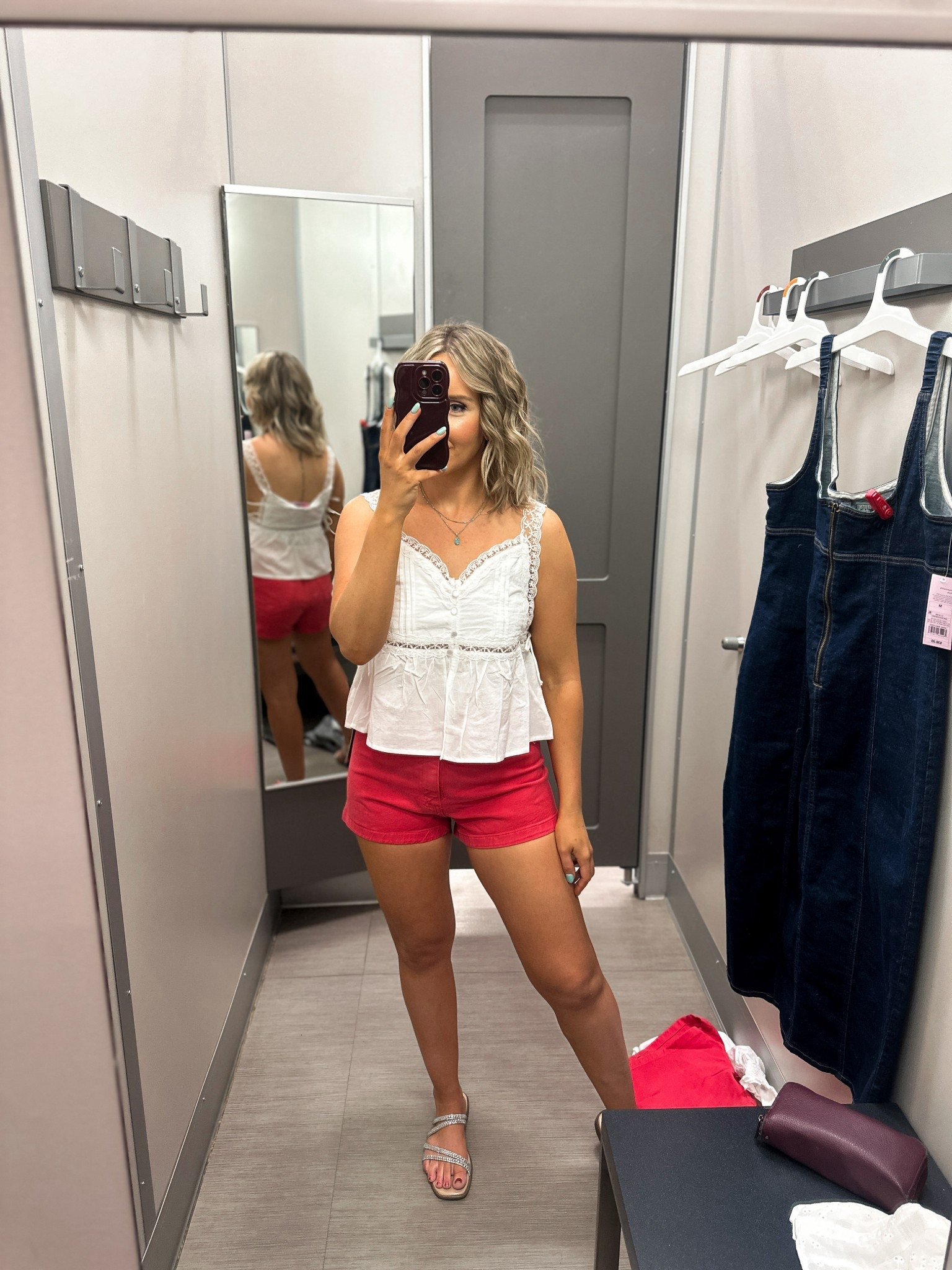 For reference, I'm 5'3” 136 pounds.
Wearing a size medium in all dresses.
Wearing a size 8 in the red shorts.
Wearing a size small in the double lined tube top.
Wearing a size medium in all sweaters. 
Wearing a size medium in the white skort / top.
Wearing a size medium in the blue skirt.
Wearing a size small in the blue top in the two piece set.
Wearing a size 6 in the red pants.
Wearing a size medium in the black and white gingham pants.

Target has the cutest spring and summer outfits!
If you don't already know I am obsessed with rapid fire target hauls & everything here is worth every penny.






Target new arrivals | target new release 2025 | Spring outfit 2025 | affordable fashion | target style | target fashion | target finds | target run / come with me to target | target new release try on | target fashion 2025 | summer fashion 2025 | target haul 2025, simple cute casual outfit, workwear, teacher outfit, date night outfit, athletic wear, 4th of July, red white and blue outfits, Memorial Day outfit mom style mom fashion #springoutfits #affordablefashion #targetstyle #targetfashion #targetfinds #springfashion2025 #targetrun #targetnewarrivals #targethaul #targettryon #targetclothes #clothinghaul #targetlife #targetdoesitagain #target2025 @targetstyle #ltkstyletip #4thofjuly #redwhiteandblue #momstyle #momoutfits #momoutfit  

#LTKFindsUnder50 #LTKSeasonal #LTKStyleTip