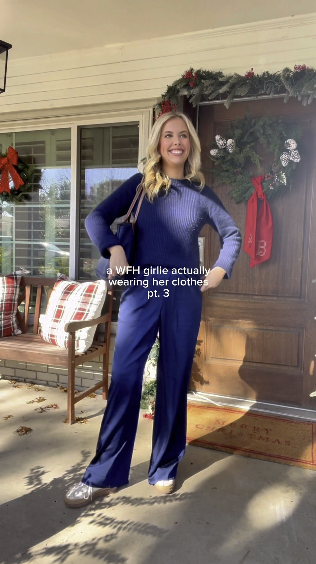 Living in these pants and sweater! I sized up in the pants (S) and wish I would’ve sized up in the sweater (I’m in an XS) for a cozier fit!

#LTKFindsUnder50 #LTKHoliday #LTKSeasonal