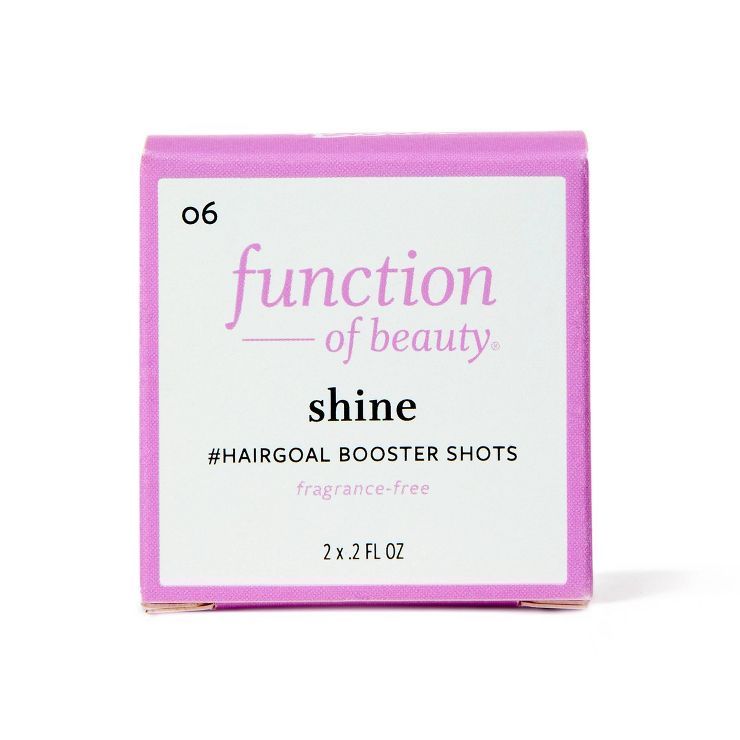 Function of Beauty Shine #HairGoal Add-In Booster Treatment Shots with Amaranth Leaf Extract - 2p... | Target