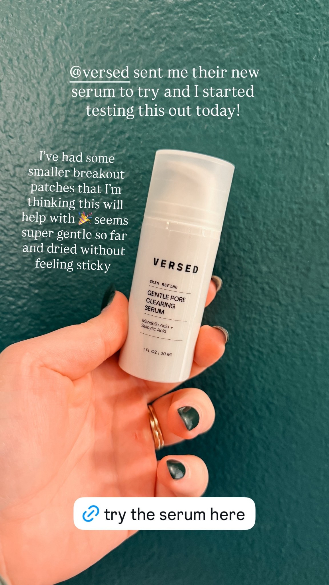 New skin care serum from Versed for gentle exfoliation and smooth texture. Great price, too! 

#LTKBeauty #LTKgrwm #LTKmorningroutine