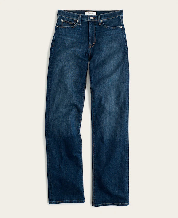 The Straight Jean in Super Stretch Denim | Madewell