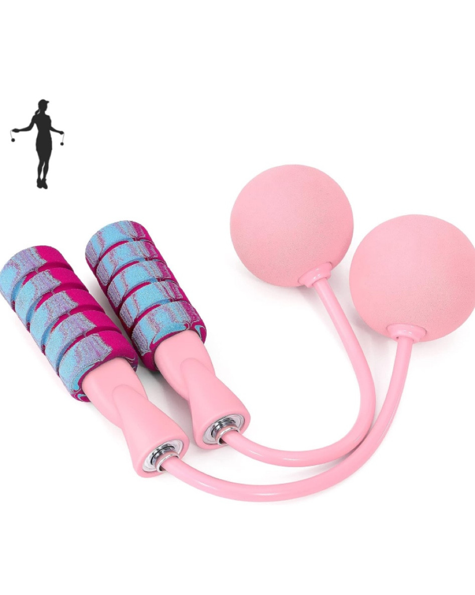 “Ropeless” jump rope! This is a staple for me when I do home workouts. Perfect if you have a low ceiling or just don’t want to use a jump rope indoors. Also perfect if you find yourself tripping over a classic jump rope! 

#LTKActive