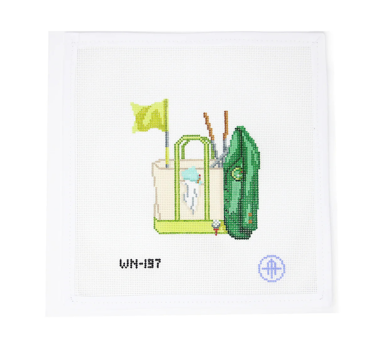 Masters of One Golf Boat Tote | Greystone Needlepoint