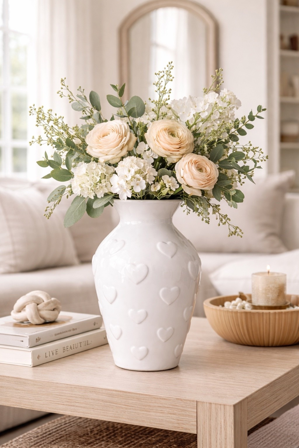 75% OFF Heart Vase Find 🤍

STOP. This heart vase is currently 75% OFF and under $6!! I couldn’t believe it either. It looks like something you’d find in a boutique for $30+.

The raised heart detail is subtle and so chic — perfect styled with soft florals in a little girl’s room, on a bookshelf, or even on a dresser. And honestly? Grab it now and tuck it away for Valentine’s Day next year. At this price, it’s a no-brainer.

Neutral, timeless, and under $6… this is one of those “buy now, thank yourself later” finds.

Linked for you 🤍

#LTKFind #TargetStyle #ValentinesDecor #GirlsRoomDecor #StudioMcGeeInspired

#LTKHome #LTKSaleAlert