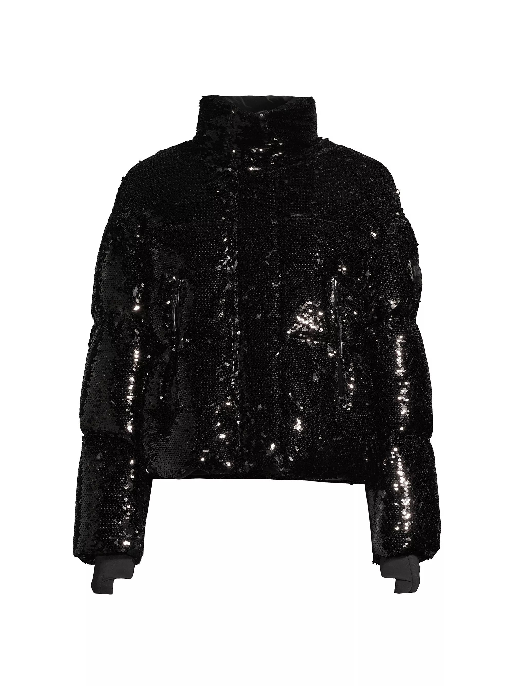 Laurence Sequined Down Puffer Jacket | Saks Fifth Avenue