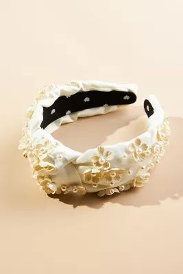 Lele Sadoughi Embellished Daisy Headband | Anthropologie (US)