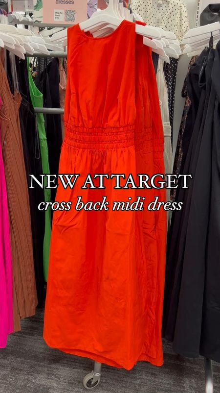New at Target 🎯 Cross Back Midi Dress

$35 & available in 3 colors!

#LTKVideo #LTKFindsUnder50 #LTKSeasonal