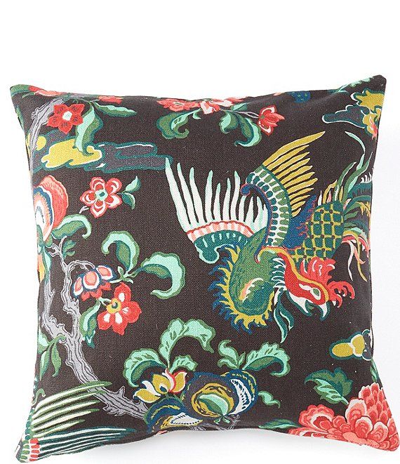 Firebird Square Pillow | Dillards