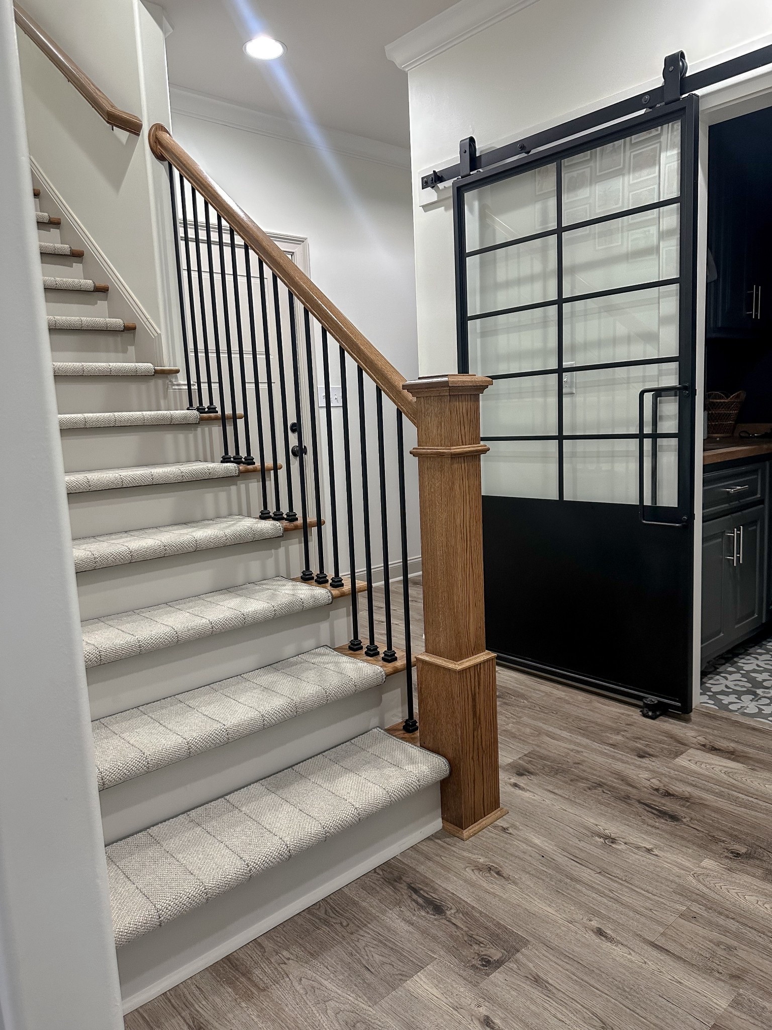 Stair tread carpet peel and stick covers 

#LTKHome