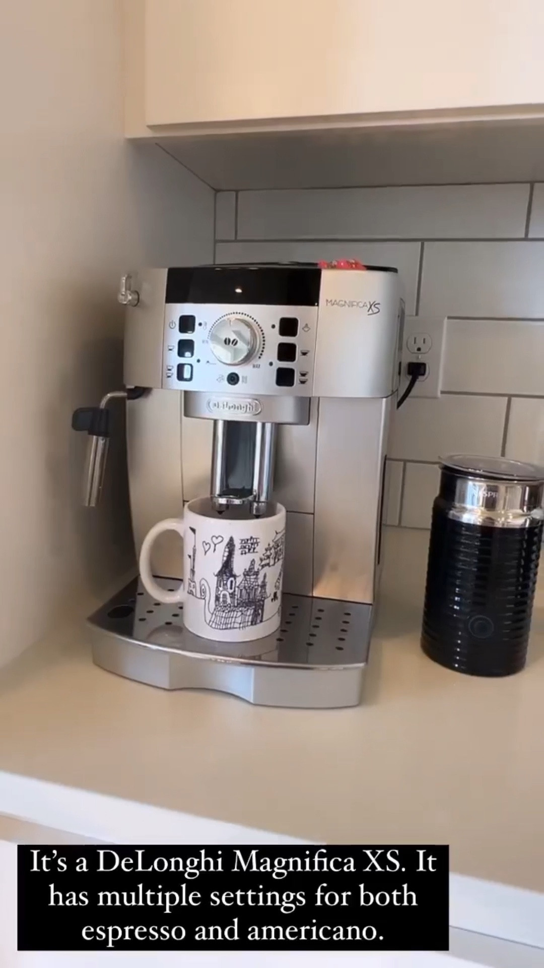 I love our DeLonghi Magnifica XS, it’s such an amazing espresso machine and we love our espressos every morning.

#LTKxPrime #LTKhome #LTKGiftGuide