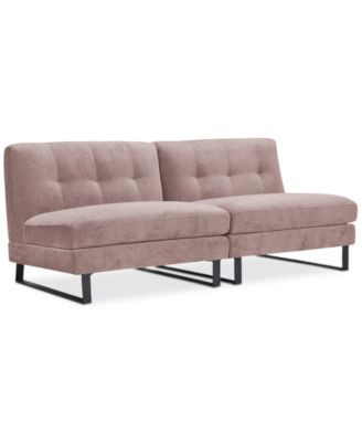 Kathya 80" 2-Pc. Fabric Modular Sofa | Macy's
