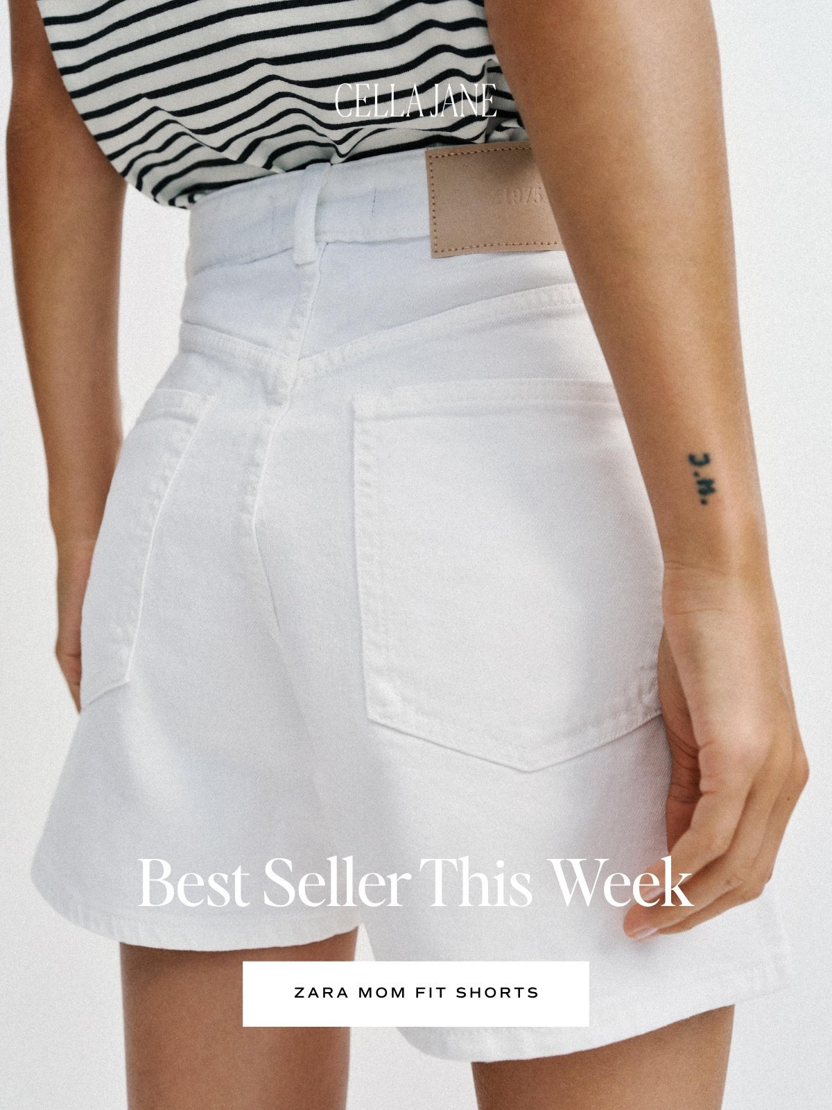 These @Zara mom shorts are a BEST SELLER this week! I love the white and the classic denim color.

#LTKsummer #LTKjeans
