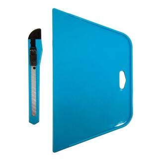 NuWallpaper 4 in. x 6 in. Smoother and Utility Knife Kit NU1554 - The Home Depot | The Home Depot