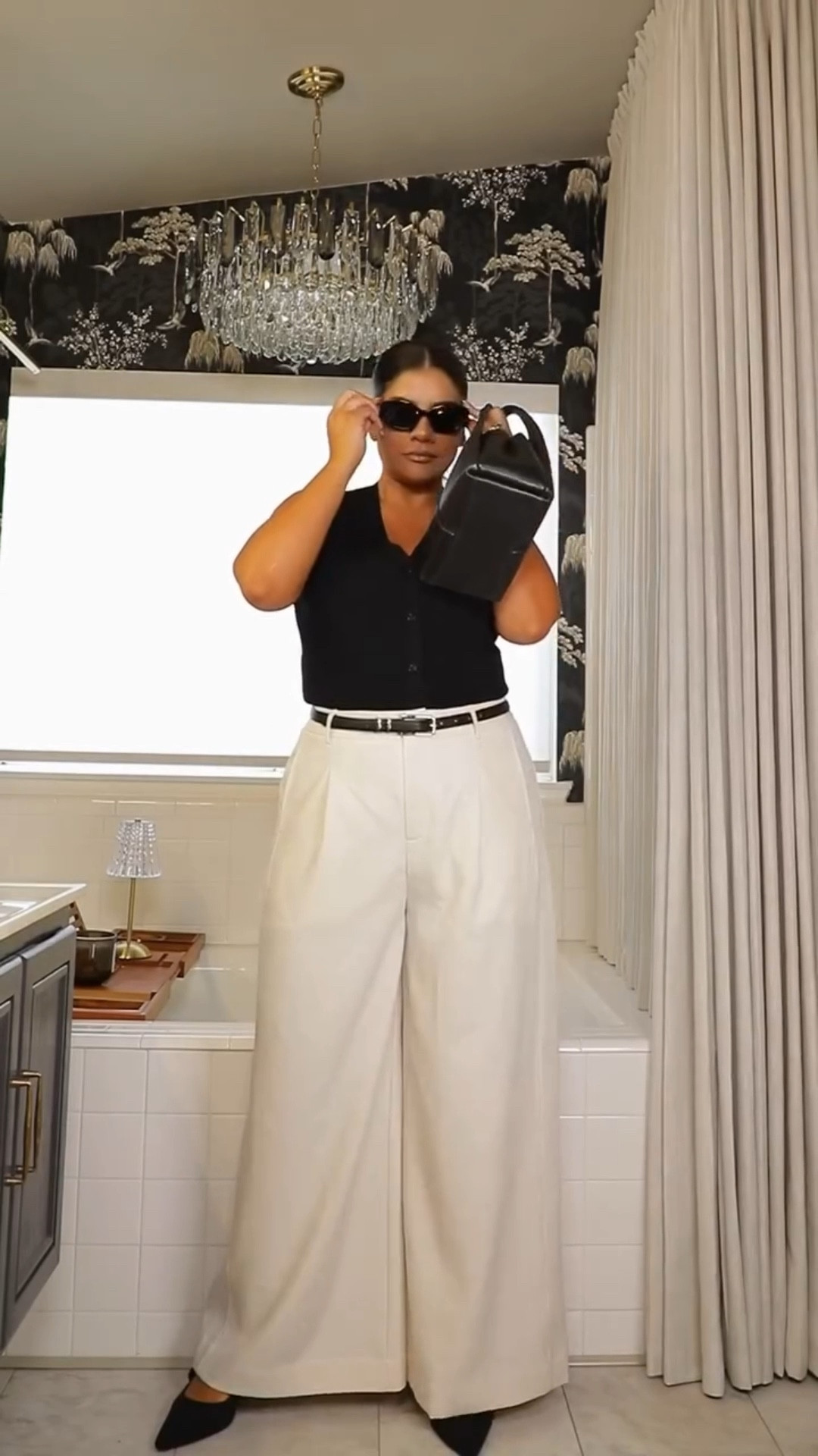 Comment



🫶🏽
I’m wearing an XL Regular in the pants. Large in the tops. Linking the shoes that are still available.



#LTKMidsize #LTKWorkwear #LTKootd