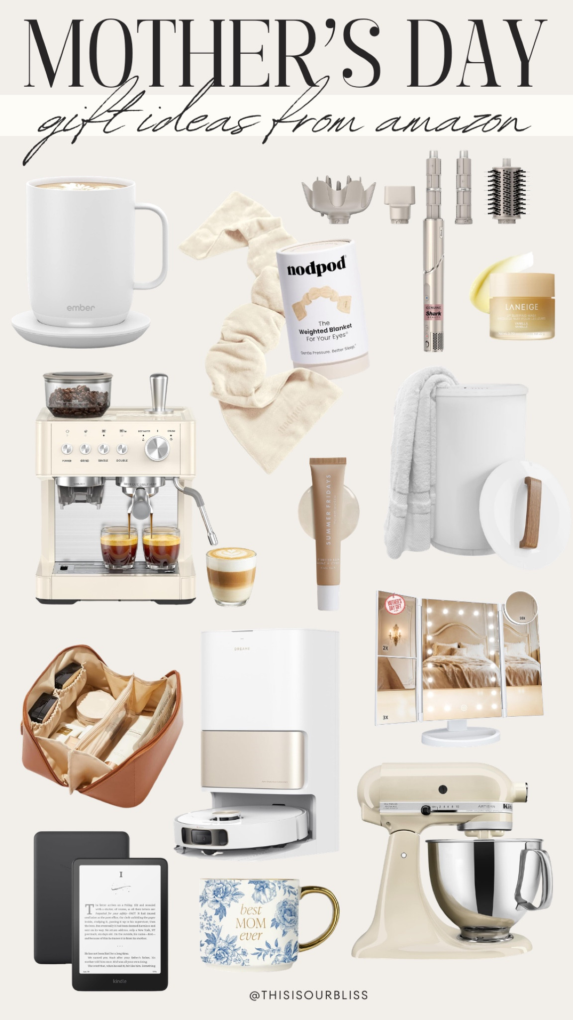 Mother’s Day Gift Ideas from Amazon 🤍 

mother’s day • gifts for her • gift ideas for moms • amazon gifts

#LTKMothersDay #LTKmomlife #LTKSaleAlert
