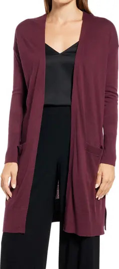Open Front Pocket Cardigan | Nordstrom