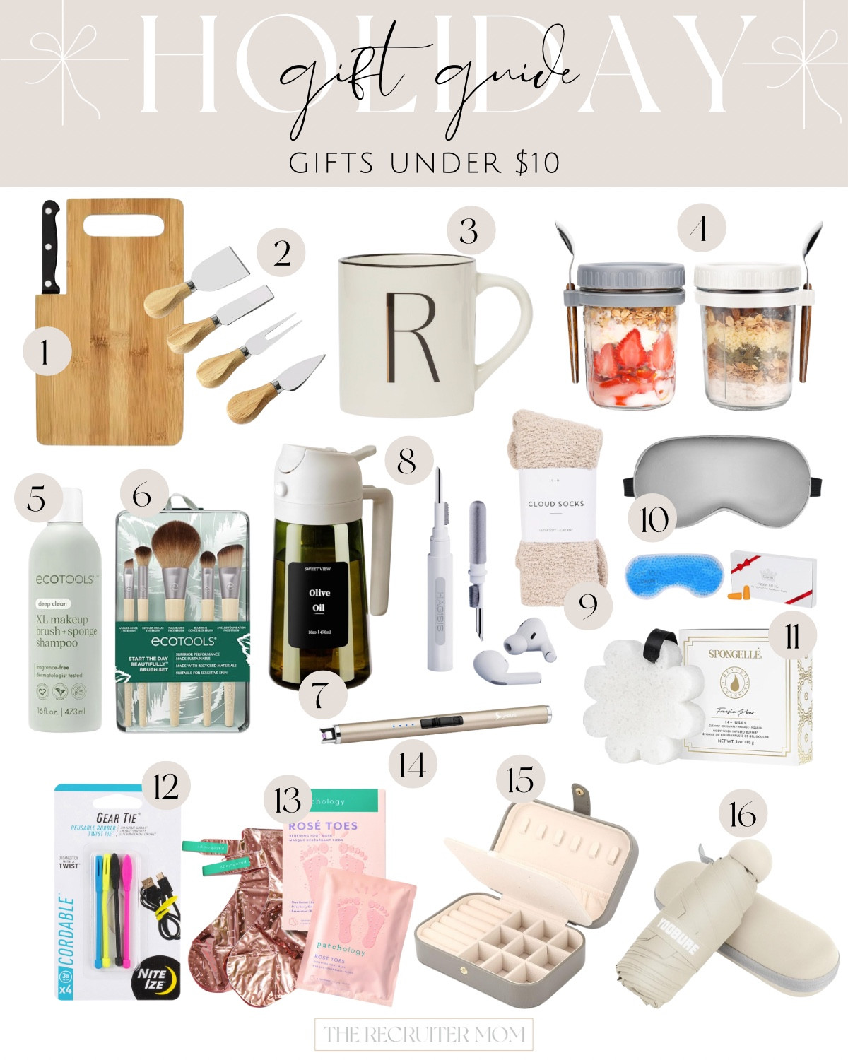 Gifts for Under $10 #stockingstuffers #smallgifts #holidaygiftsforfriends 

 

#LTKGiftGuide #LTKHoliday #LTKSeasonal