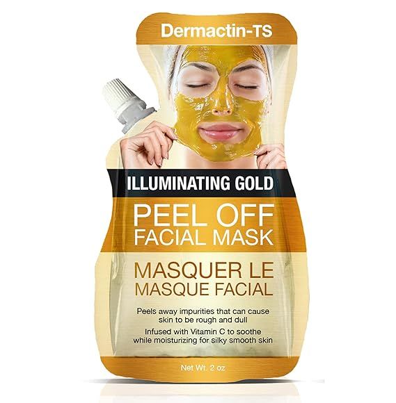 Dermactin-TS Moisturizing Illuminating Gold Peel Off Facial Mask 2 ounce       Add to Logie | Amazon (US)