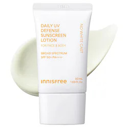 Daily UV Invisible Korean Sunscreen Lotion SPF 50+ PA++++ for Face & Body | Sephora (US)