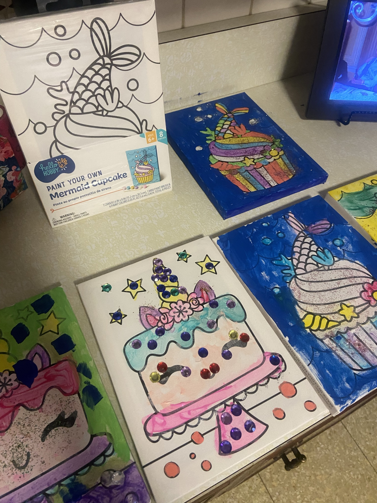 This mermaid cupcake comes with paint and a  brush.  It’s the perfect easy craft and it’s 2 for the price of 1; there is also a unicorn cake print.  A great idea for a rainy day, winter, or birthday activity.  


#walmart #craft #kidspainting #under5 #budgetfriendly #creativeplay #kidscraft 



#LTKGiftGuide #LTKKids #LTKFindsUnder50