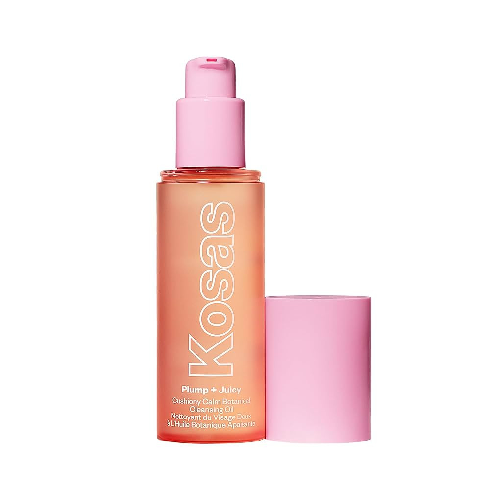 Kosas Plump + Juicy Cushiony Calm Botanical Cleansing Oil – Hydrating Makeup Remover for Face +... | Amazon (US)