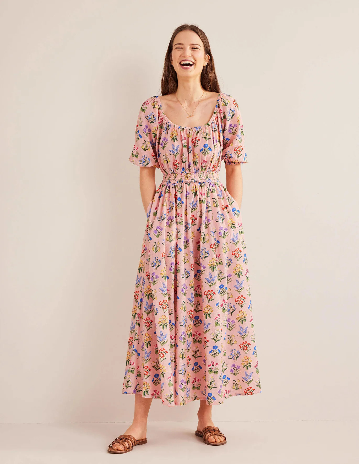 Scoop Neck Midi Dress | Boden (US)