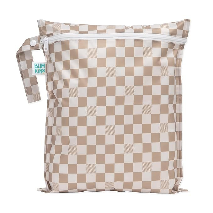 Bumkins Waterproof Wet Bag for Baby, Travel, Swim Suit, Cloth Diapers, Pump Parts, Pool, Beach, G... | Amazon (US)