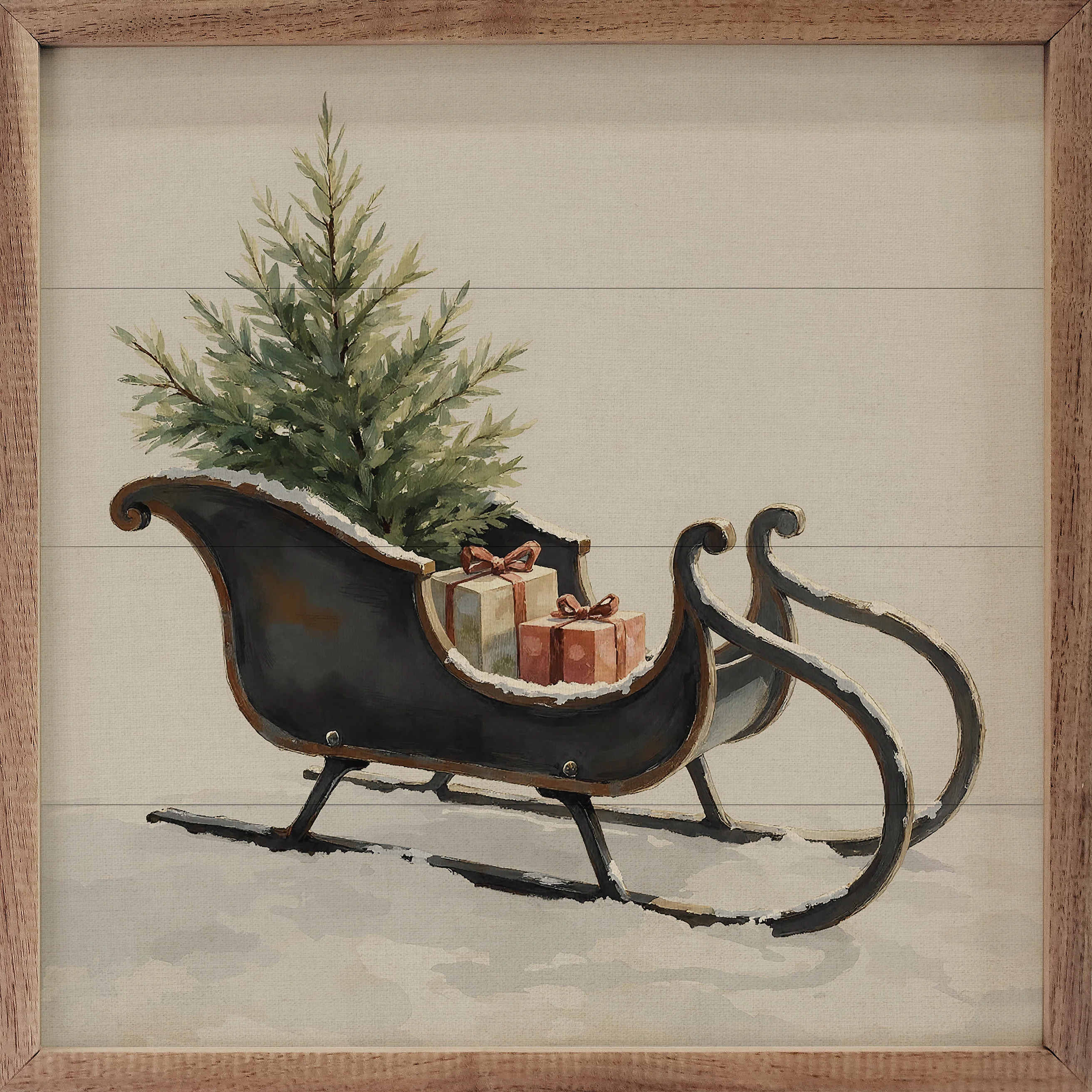 Vintage Black Sleigh | Wayfair North America