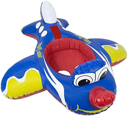 Poolmaster Learn-to-Swim Baby Swimming Pool Float Rider Airplane - Walmart.com | Walmart (US)