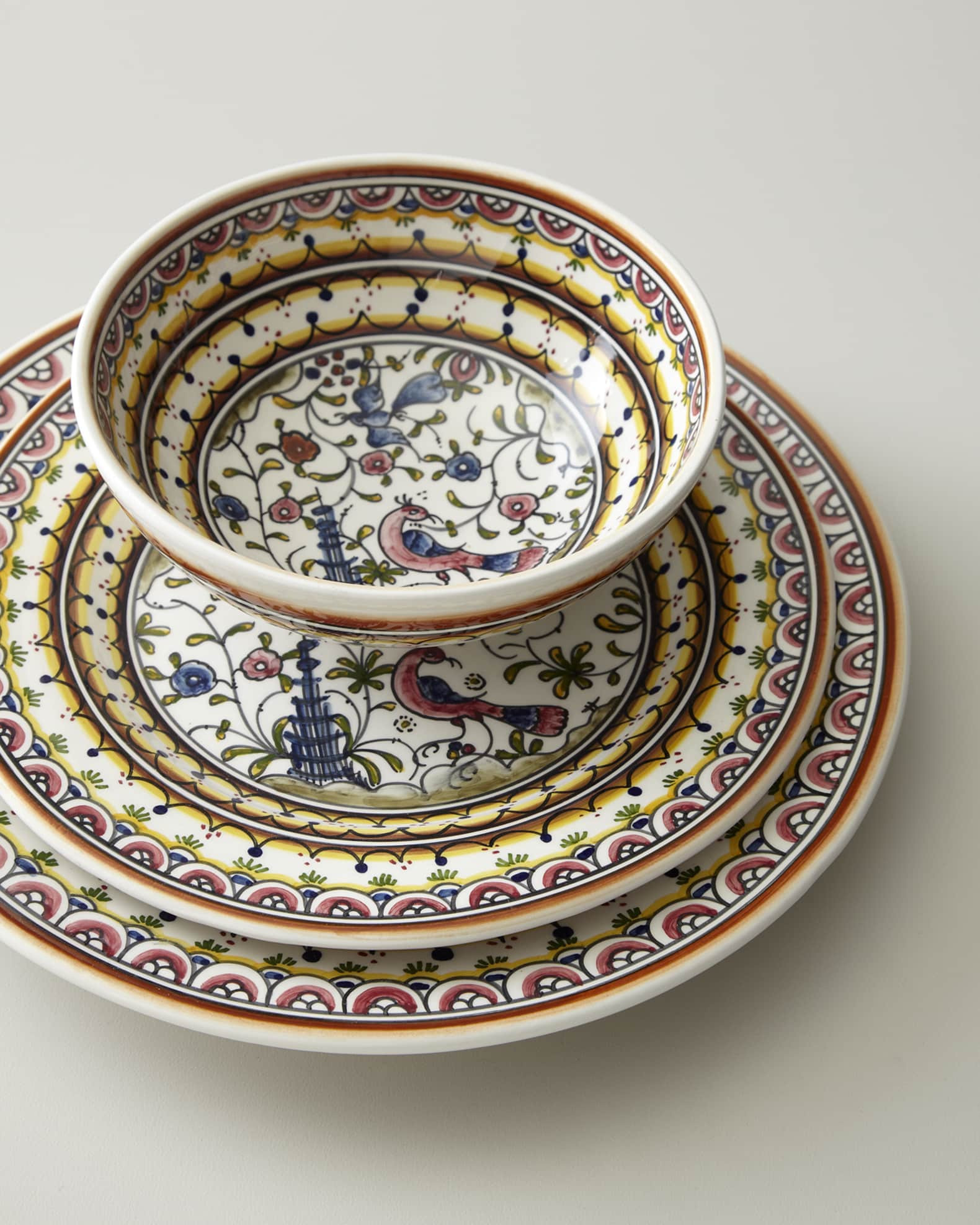 20-Piece Pavoes Dinnerware Service | Neiman Marcus