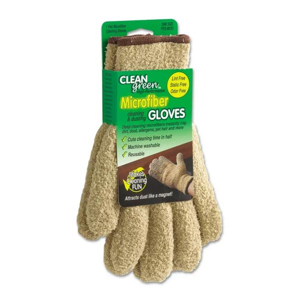 Master Caster CleanGreen Microfiber Cleaning and Dusting Gloves, Pair | Walmart (US)