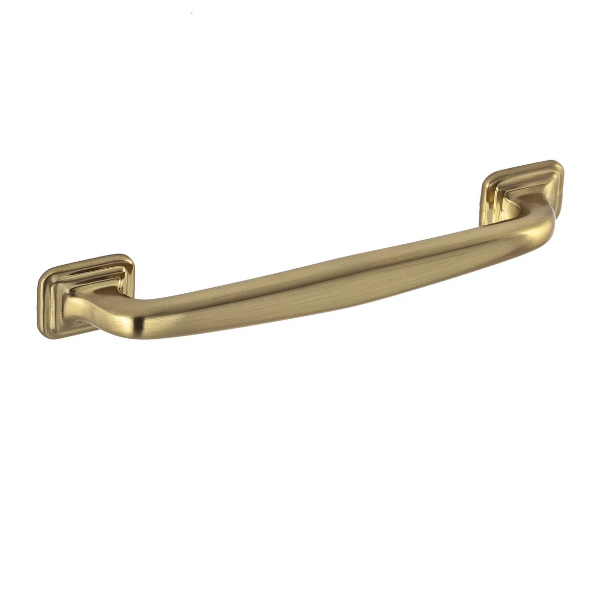 Grayson 5" Center to Center Satin Brass Arch Pull Multipack (Set of 10) | Wayfair North America