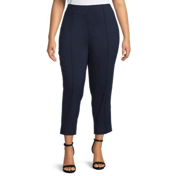 Terra & Sky Women's Plus Size Millennium Slim Pants | Walmart (US)