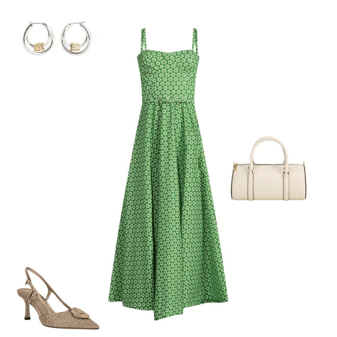 x Style by Simkins Margo Printed Poplin Sweetheart Neck Sleeveless Dress | Dillard's