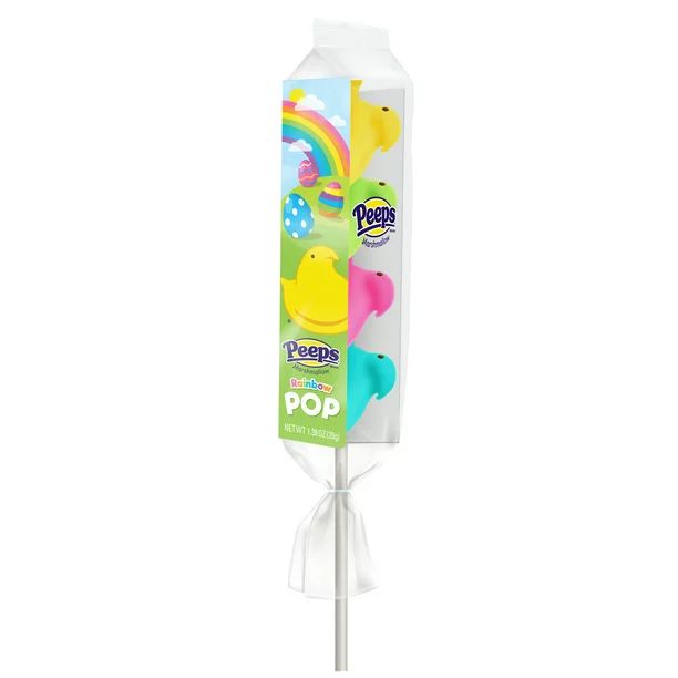 Peeps Rainbow Pop Easter Candy, 1.375 Oz. - Walmart.com | Walmart (US)