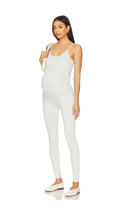 BUMPSUIT Kate Jumpsuit in Light Grey. Size M. Also in XS, S, L, XL. | Revolve Clothing (Global)
