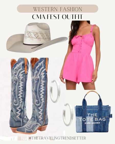 Western fashion, country, music festival, CMA fest, country concert, outfit, summer outfit, travel, denim, cowgirl, boobs, cowgirl, hat, cowgirl, Texas, pink romper

#LTKFindsUnder50 #LTKFindsUnder100 #LTKStyleTip