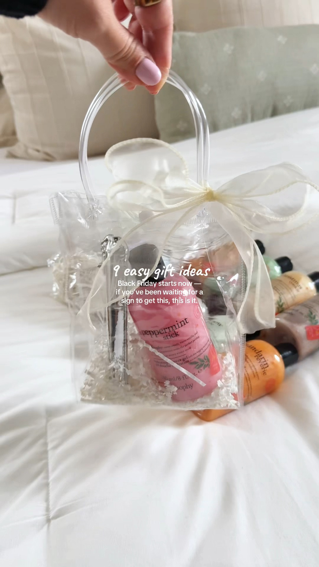 The Philosophy 9-piece holiday shower gel set is back AND on major sale. These are the scents everyone waits for each year! I love dividing them into small gift bags for teachers, neighbors, coaches, stocking stuffers, or adding one to a gift basket. Such an easy, pretty, budget-friendly holiday gift that always gets compliments.

philosophy shower gel set, holiday bath gift set, teacher gift ideas, stocking stuffer ideas, christmas gift under 20, qvc philosophy set, best holiday beauty gifts, philosophy christmas scents, affordable gift ideas, self-care gift set, bath and body holiday set, philosophy special delivery set, christmas 9-piece set, beauty gift ideas for women

#LTKCyberWeek #LTKHoliday #LTKGiftGuide