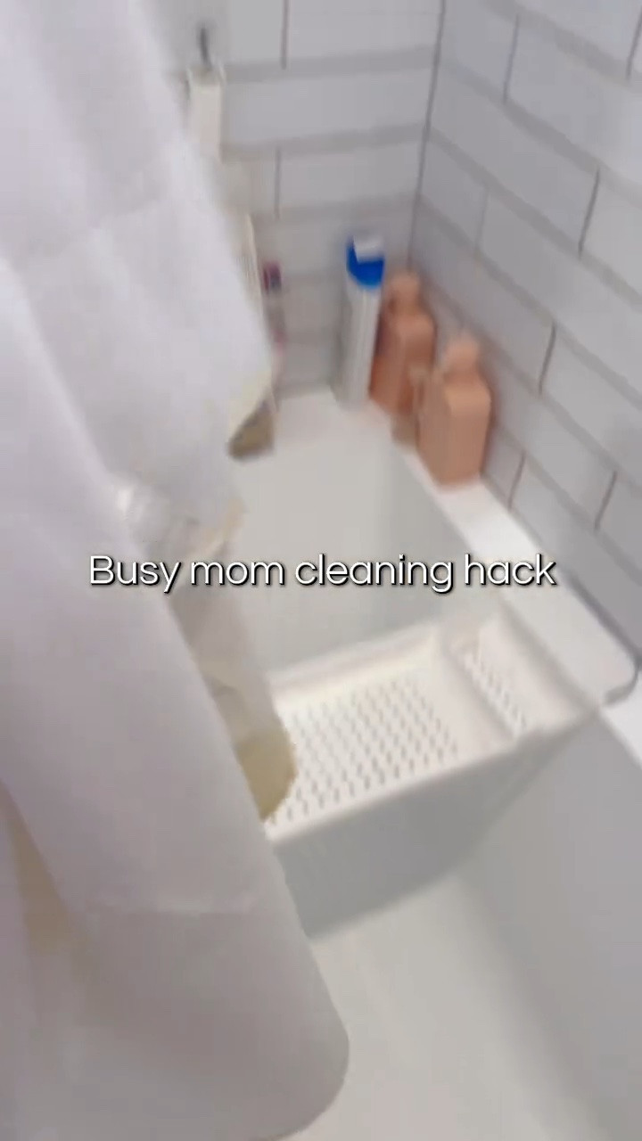 This is the most convenient shower curtain. It’s affordable and it makes your bathroom feel so elevated!
#bathroomcleaning #bathroomdecor #cleaningtipsandtricks #cleaninghacks #momhack

#LTKHome