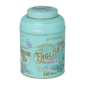 New English Teas Vintage Victorian Tea Tin with 240 English Breakfast Teabags for Tea Lovers, For... | Amazon (US)