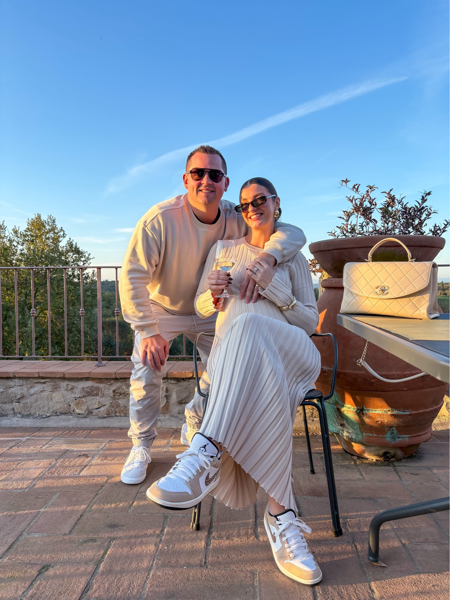 From Tuscany, with love 💌

We visited the Poggio Amorelli winery in Tuscany and it was a dream! Did a day trip from Florence which was so worth it - if you’re only visiting one winery, a half day is plenty of time. Grab lunch, do a tasting, and enjoy the views 🍷 They also make olive oil and balsamic vinegar that are 🤌🏻

My dress is not maternity, and it’s perfect for Thanksgiving whether you have a bump or not! It’s also easy to dress up or down with sneakers and booties. Comment “TURKEY” and I’ll DM you a link to it! 

#LTKTravel #LTKFindsUnder100 #LTKStyleTip