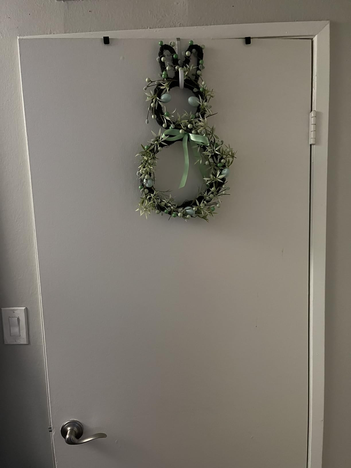 20" Easter Wreath – Pink, Green Yellow Berry & Egg Wreaths for Front Door, Spring Easter Wreath... | Amazon (US)