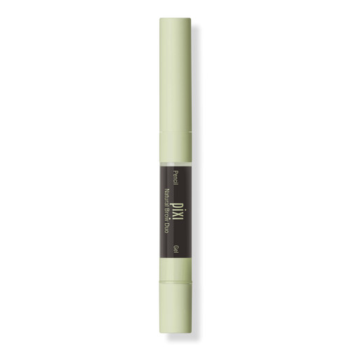 Soft Black Natural Brow Duo 2-In-1 Eyebrow Pencil & Gel - Pixi | Ulta Beauty | Ulta