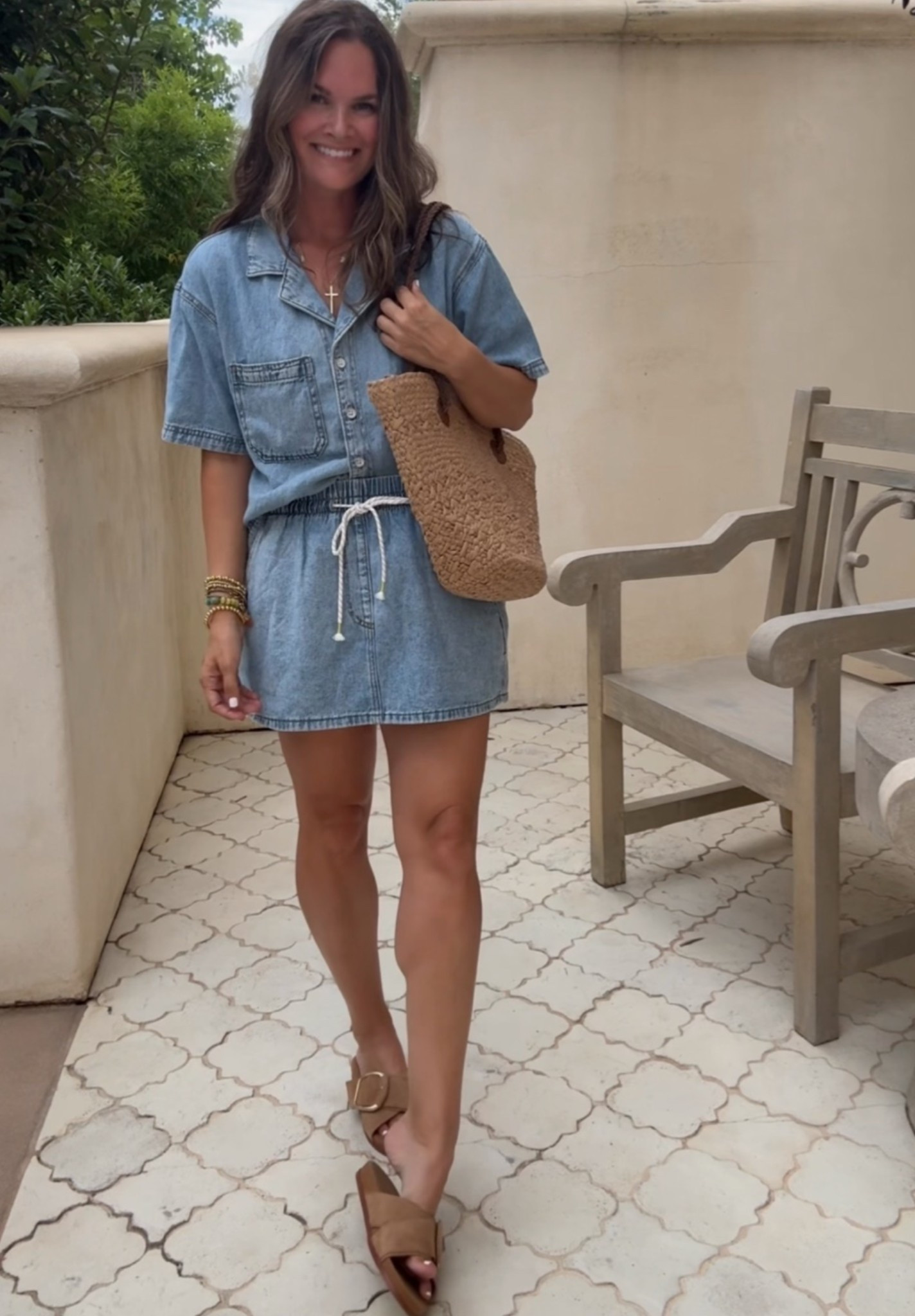 My absolute favorite set for this summer weather!! The denim is so flattering!

#LTKxMadewell #LTKgrwm #LTKdayinmylife