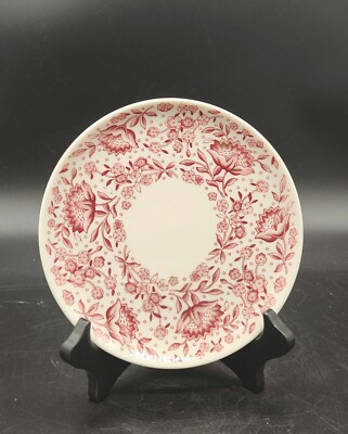 Vintage Syracuse China Carefree Mayflower Bread Butter Plate Red Floral 6.5" | eBay US