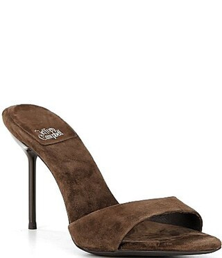 Jeffrey Campbell CE-Soire Suede Dress Slide Sandals - 6 | Dillard's