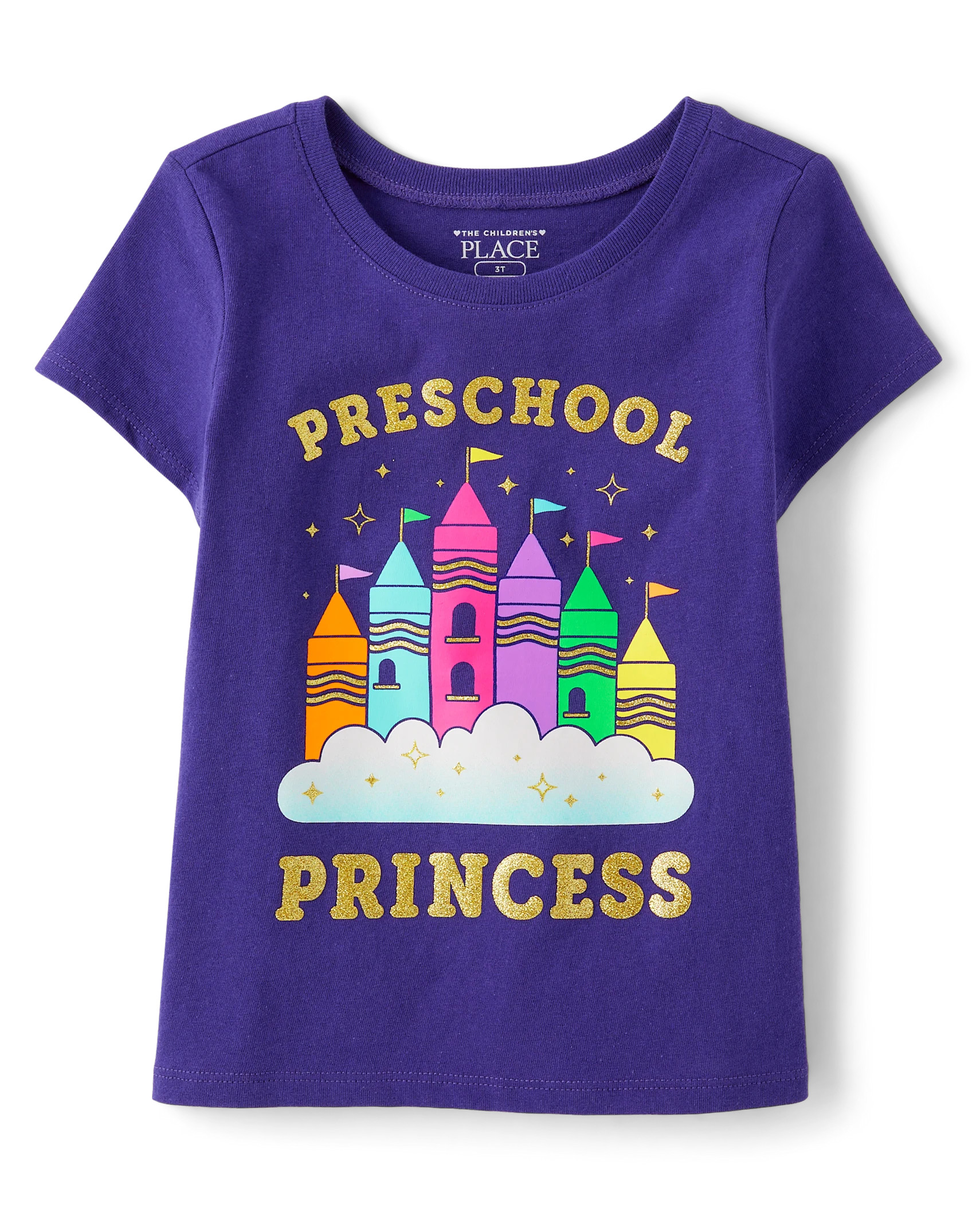 Toddler Girls Preschool Princess Graphic Tee - solar storm | The Children's Place